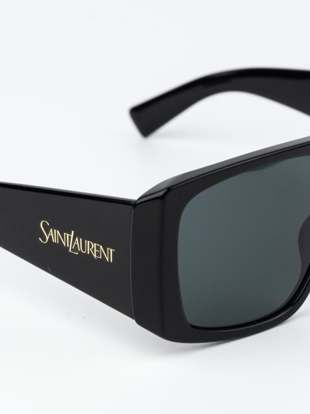 Saint Laurent Women Sunglasses Black Grey Square SL832 001 NEW AUTHENTIC - Picture 7 of 15